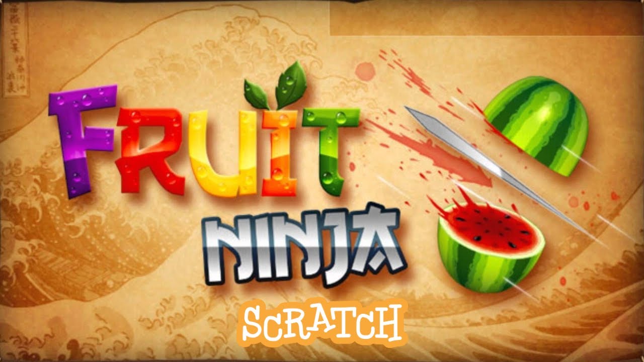 How to make Fruit Ninja in Scratch - Under 30 minute. Beginners Game tutorial