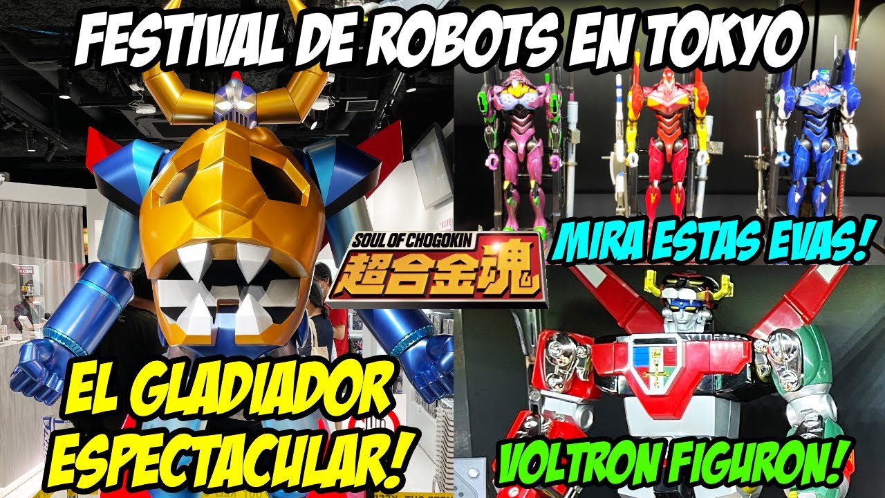 SOUL OF CHOGOKIN GX-100 GAIKING & DAIKUMARYU | MEGAZORD | VOLTRON | MAZINGER Z | EVANGELION en TOKYO