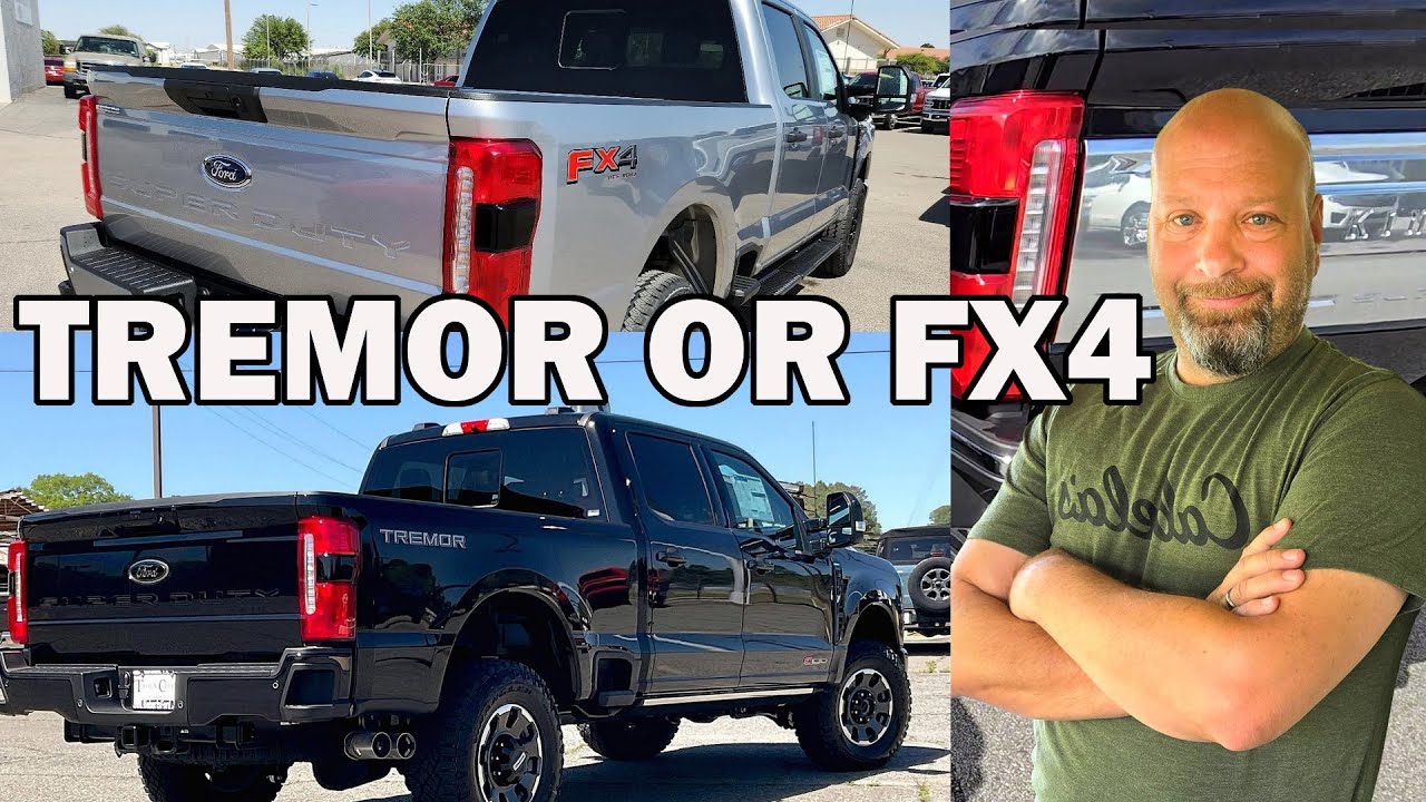 Tremor против FX4: длинный кузов против короткого кузова &mdash; Ford Super Duty F250 F350