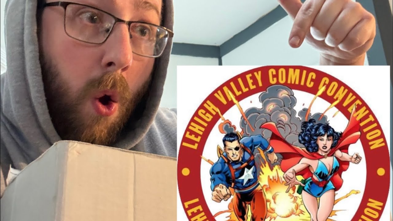 Filled a Short Box at Lehigh Valley Comic Con! Massive Comic Haul and a Trade with a YouTuber