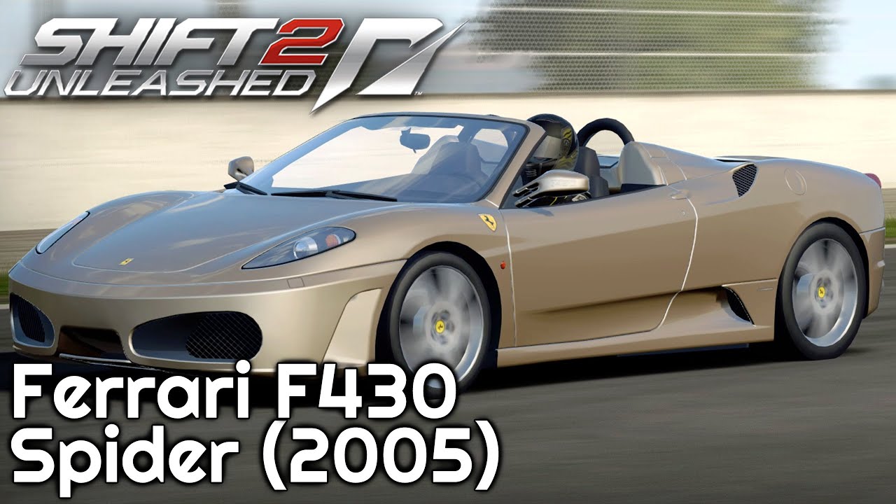 Ferrari F430 Spider (2005) - Catalunya National [NFS/Need for Speed: Shift 2 | Gameplay]
