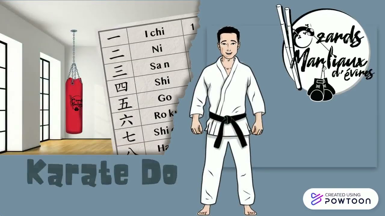 Apprenons à compter en Japonais - Karate Do