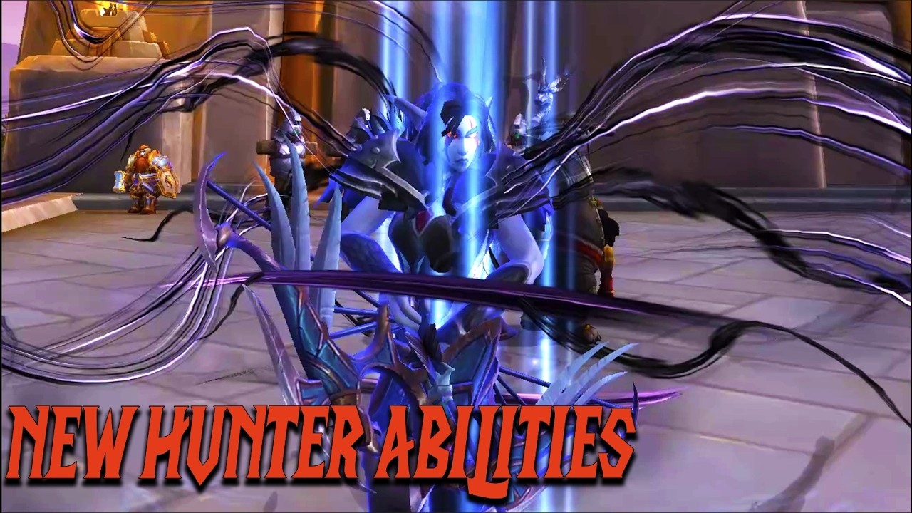 NEW Sylvanas Inspired HUNTER ABILITIES (Dark Ranger) - WoW The War Within