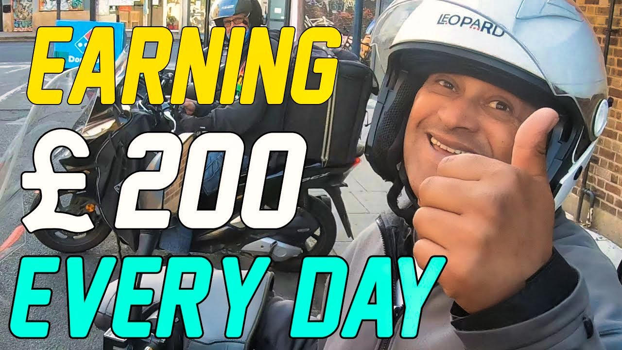 &pound;200 Every Day! Working for Deliveroo/UberEats | London