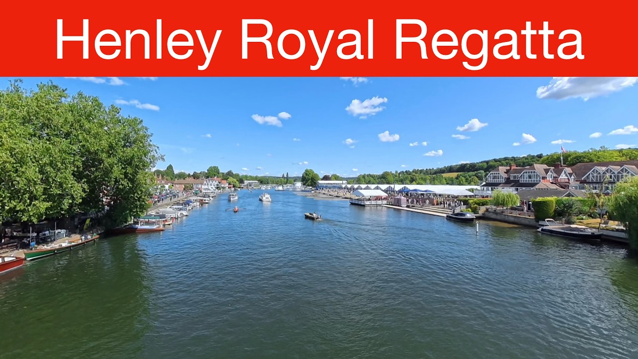 Things To Do On The River Thames - Henley Royal Regatta 2025 (HRR2025)