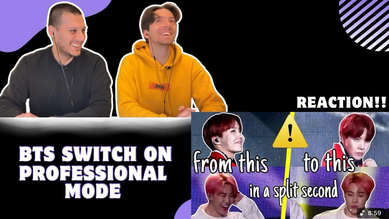 They are real professionals! BTS 
