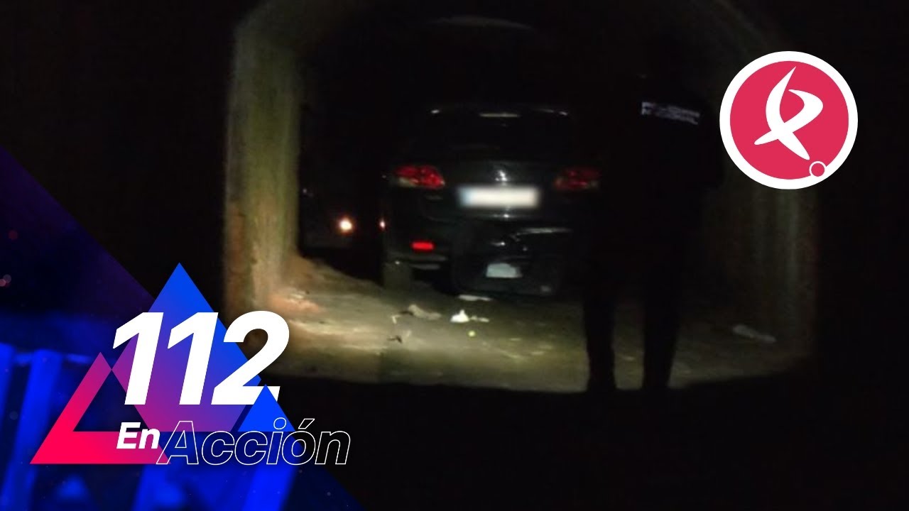 Tres encapuchados roban un coche en un taller | #112enAcción