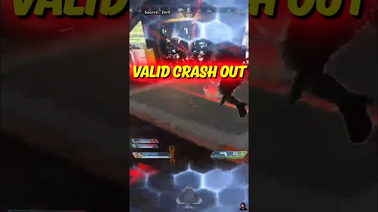Zer0's Valid Crash wypada po tym w testach algs #shorts #apexlegends