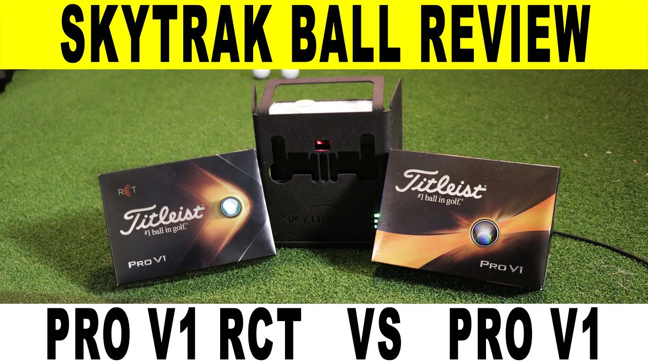 Product Review: Pro V1 RCT Ball vs Pro V1 on SkyTrak