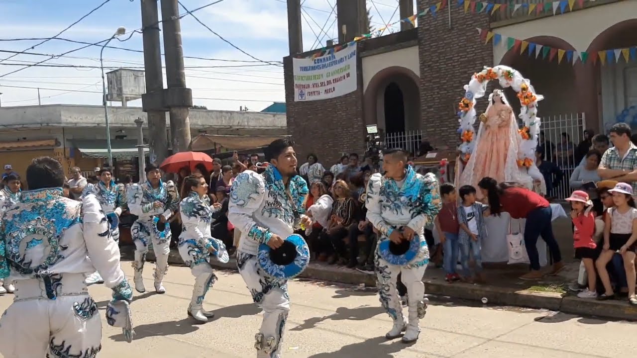 Virgen del Rosario 2019 - Caporales San Simón Argentina junto a la Banda Mejillones