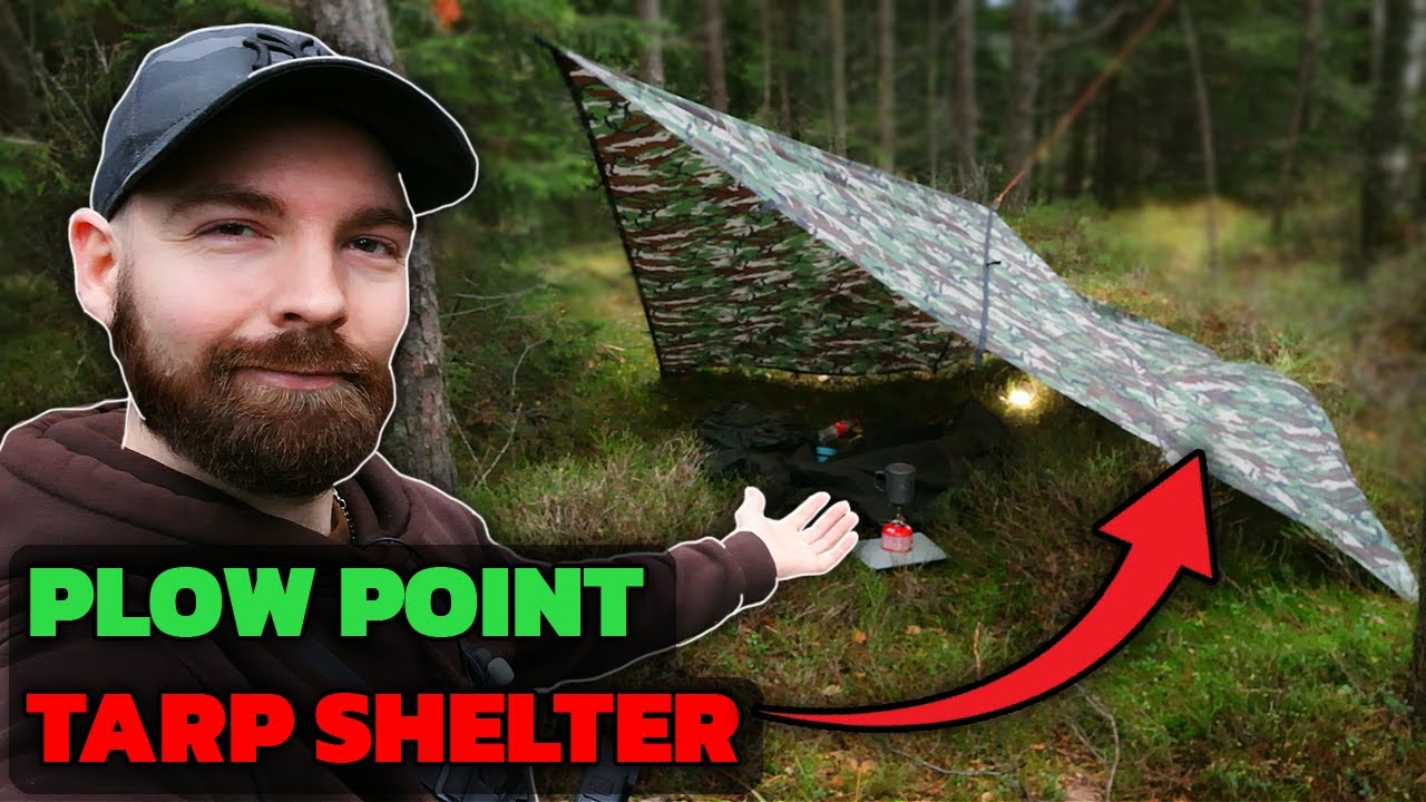 Coffee Under A Plow Point Tarp Shelter! - AquaQuest Safari 3x3