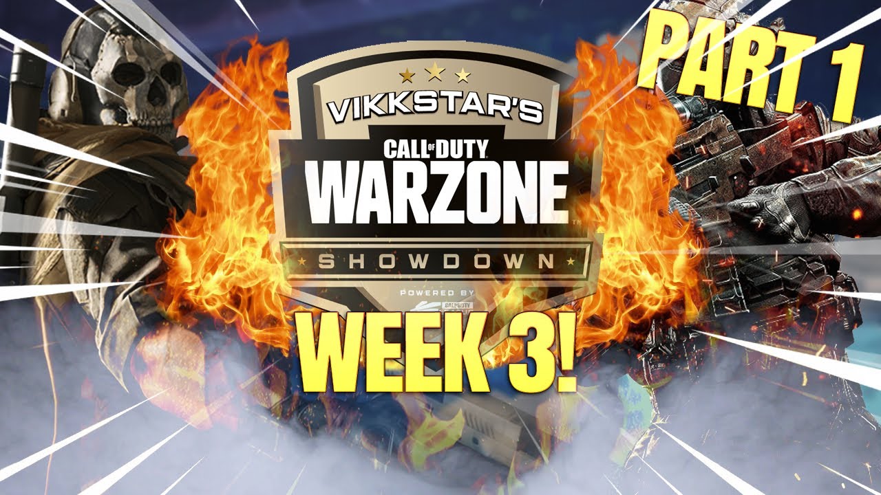 210.000$ Vikkstar's Tournament with DR.Disrespect! WEEK3 I Part 1 (COD:Warzone)
