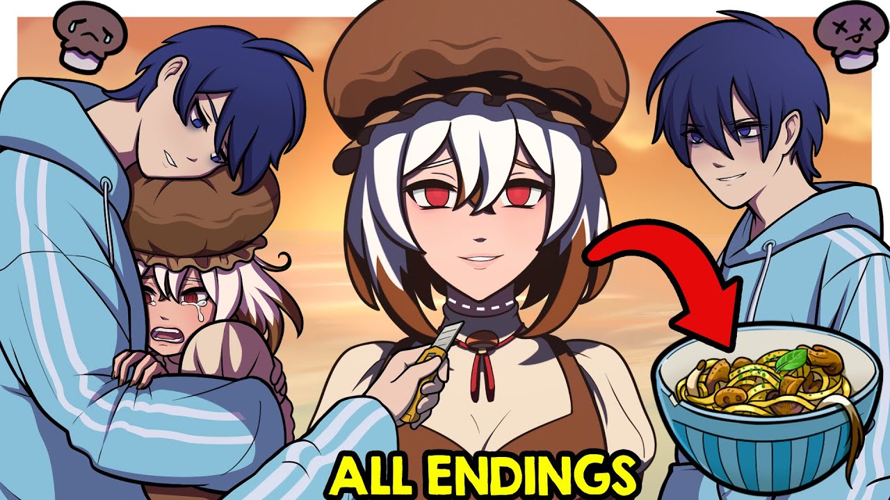 Grow a Mushroom Girlfriend and... Eat Her - Grow a Girlfriend - ALL ENDINGS - Button - NEW UPDATE
