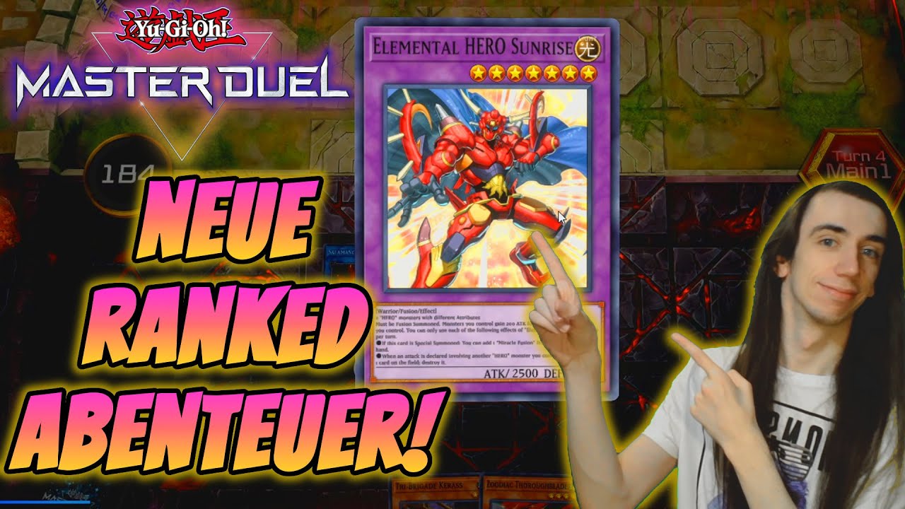 Elementarhelden & mehr! - Yugioh Master Duel Ranked mit verschiedenen Decks!