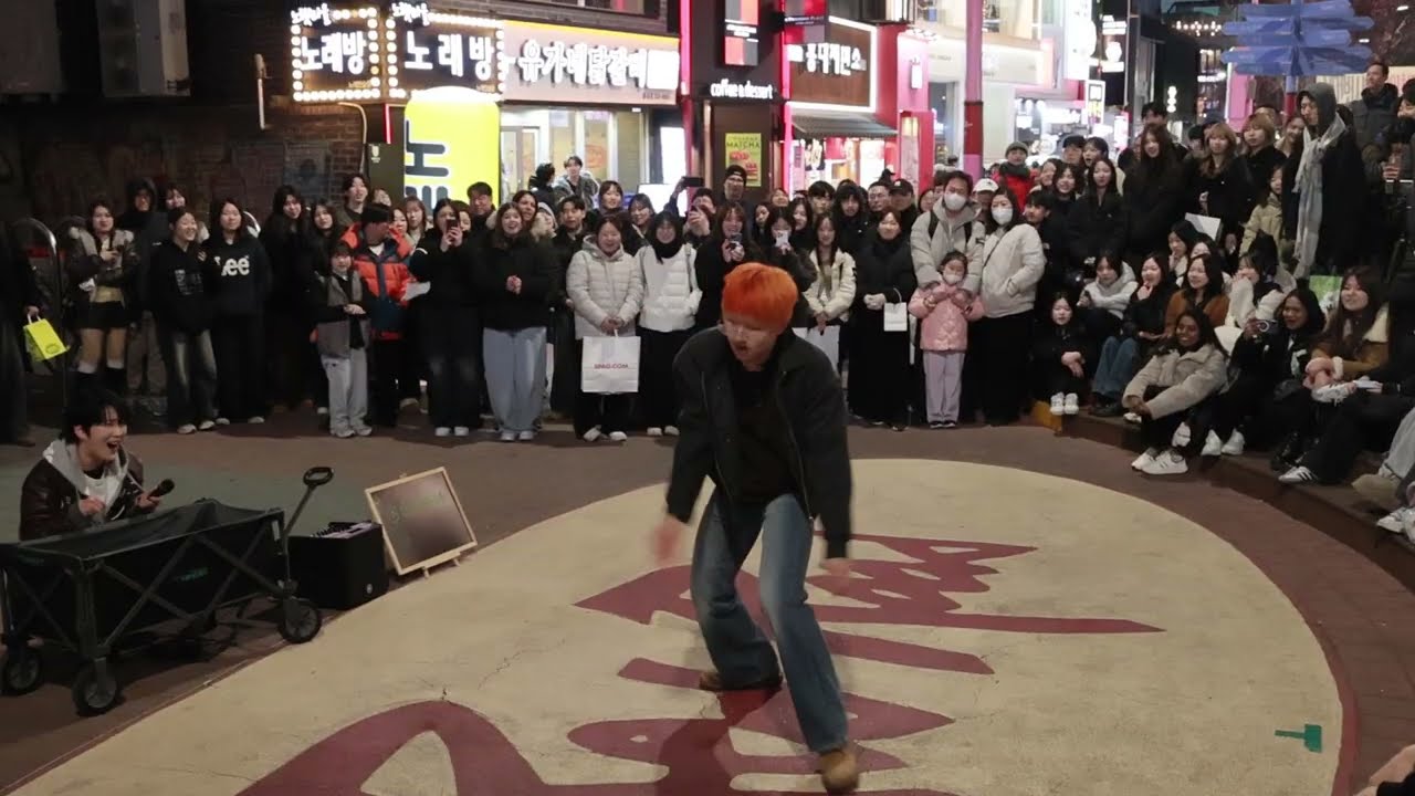 Kpop&JHKTV#Nname Hyojin guest in hongdae kpopdance#불타오르네 (FIRE)BTS#엔네임 효진 게스트 홍대케이팝댄스