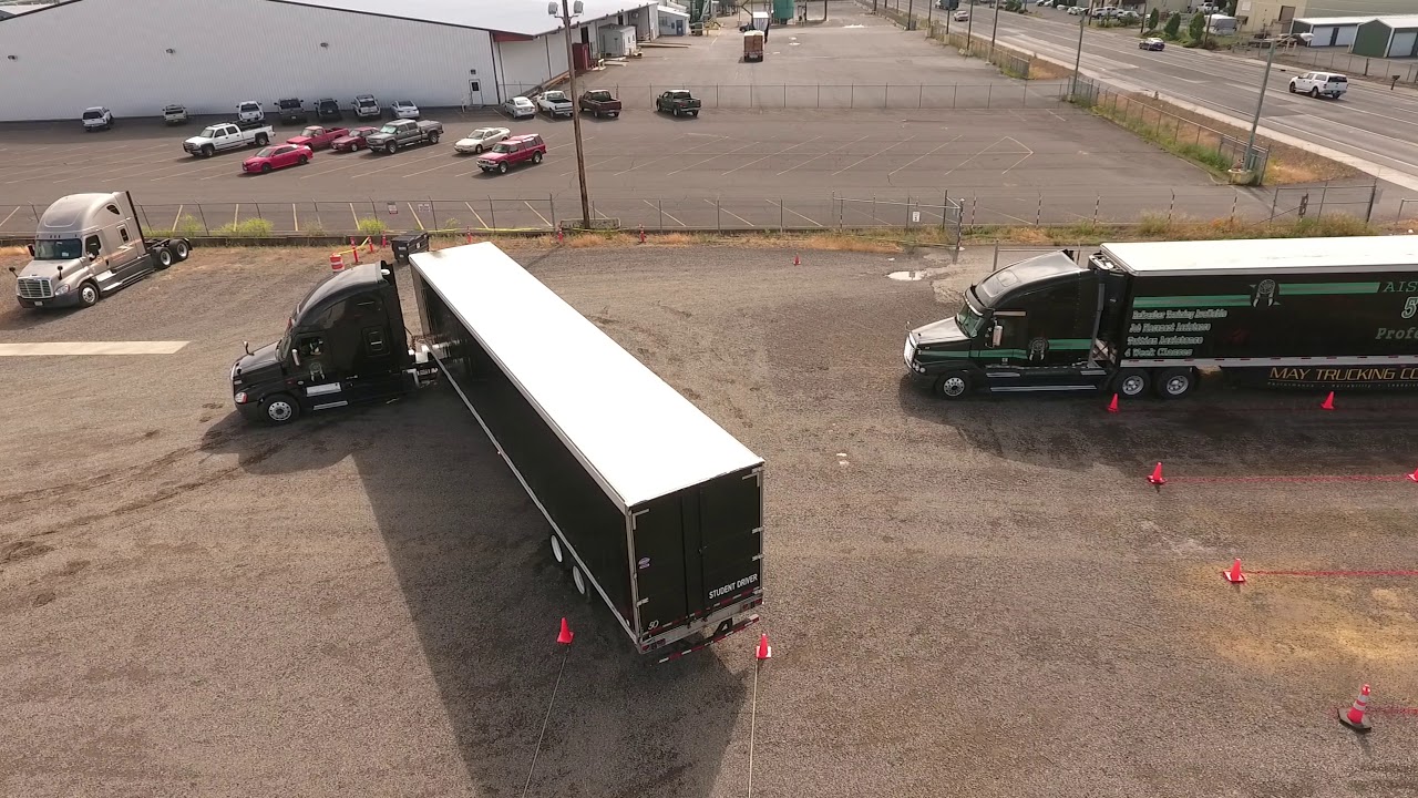 Drone View 90 Degree Alley Dock