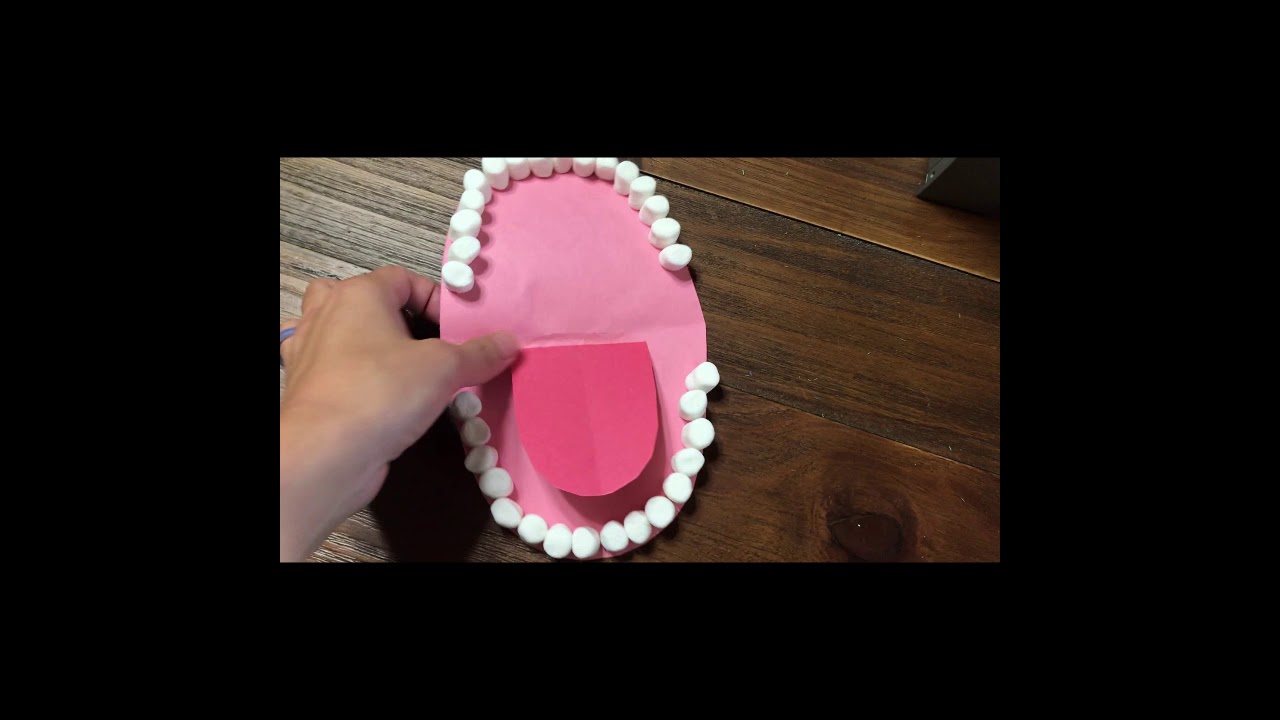 Mouth & Tooth Arts & Crafts for Kids