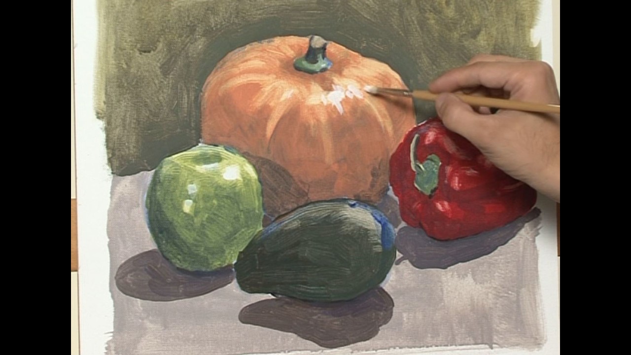 CORSO COMPLETO DI DISEGNO E PITTURA - N.37a)-  le velature nell'acrilico