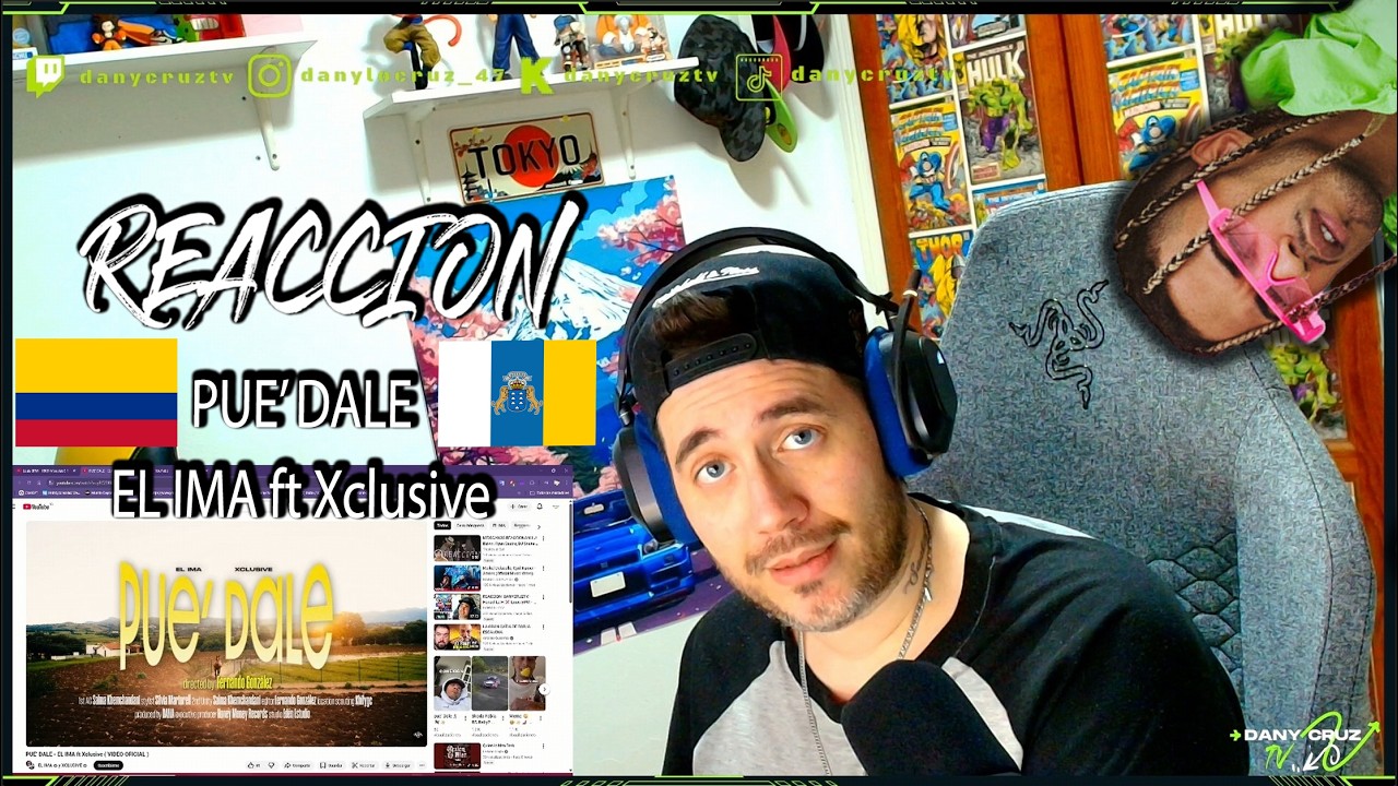 REACCION  DANYCRUZTV - PUE’ DALE - EL IMA ft Xclusive ( VIDEO OFICIAL )😨