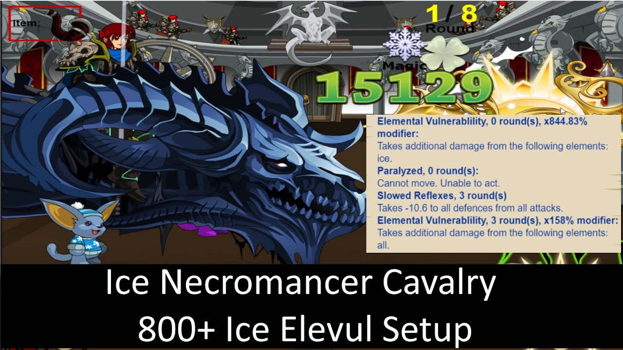 [AQ Classic] Ice Necromancer Cavalry Elevul Setup