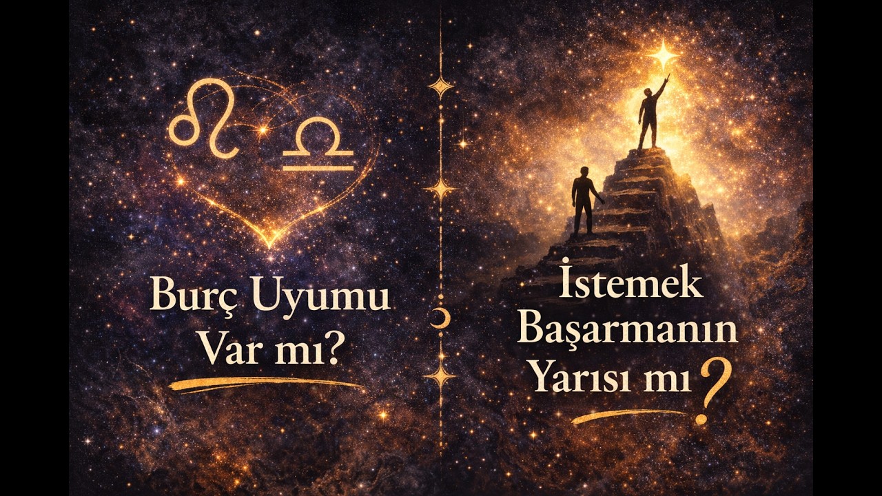 Burç Uyumu Var mı ve İstemek Başarmanın Yarısı mı?