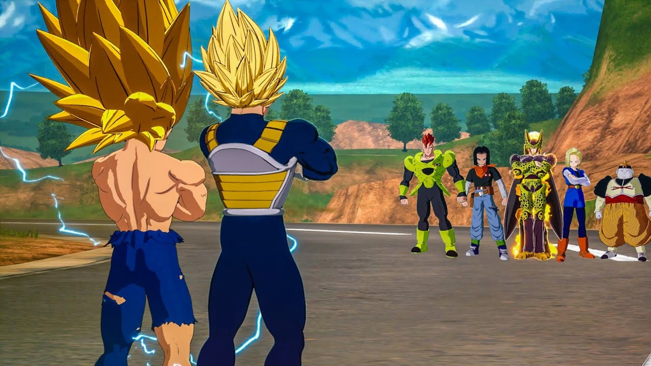 Vegeta Ultra 1 Vs Cell Saga Villains! Dragon Ball Sparking Zero
