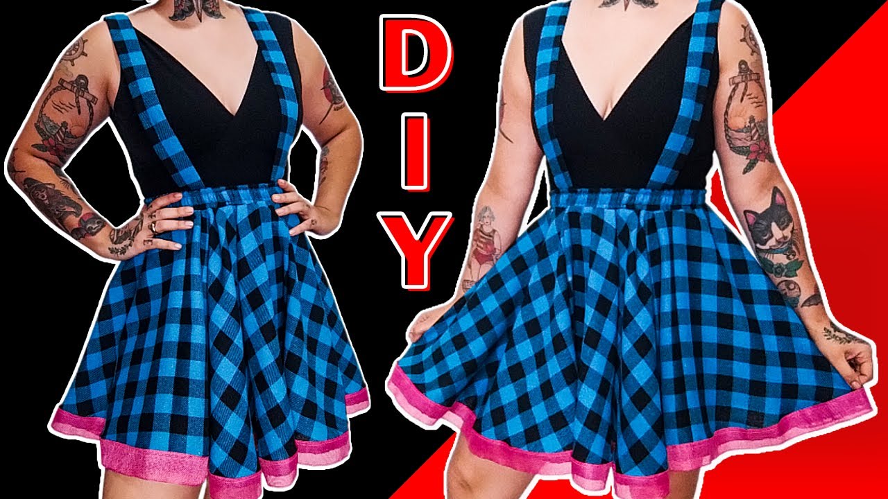 look festa junina 2023 diy corte e costura fácil para iniciantes - tutorial saia de festa junina
