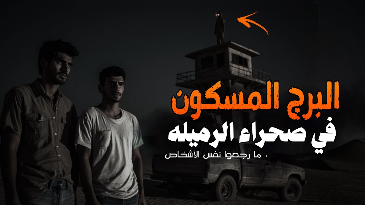 دخلوا أخطر صحراء بالعراق .. وشاهدوا جن واقف فوق البرج