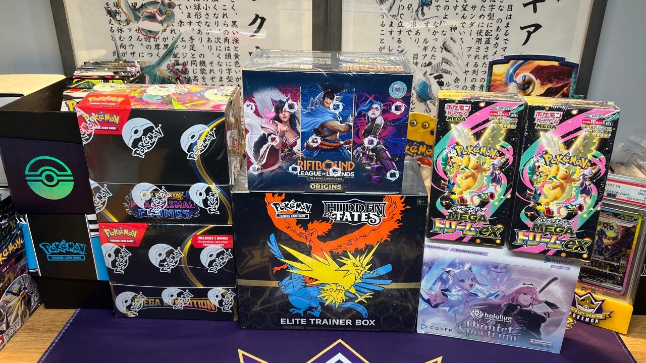 MONDAY RESTOCK! OPENING MEGA DREAM, RIFTBOUND, HIDDEN FATES & MORE! - ONLINE POKEMON STORE!
