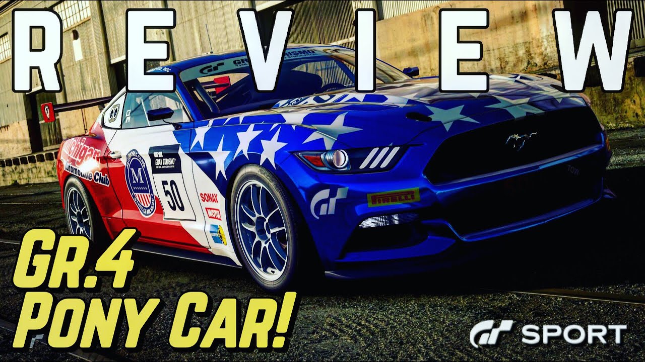 GT SPORT - Ford Gr4 Mustang REVIEW