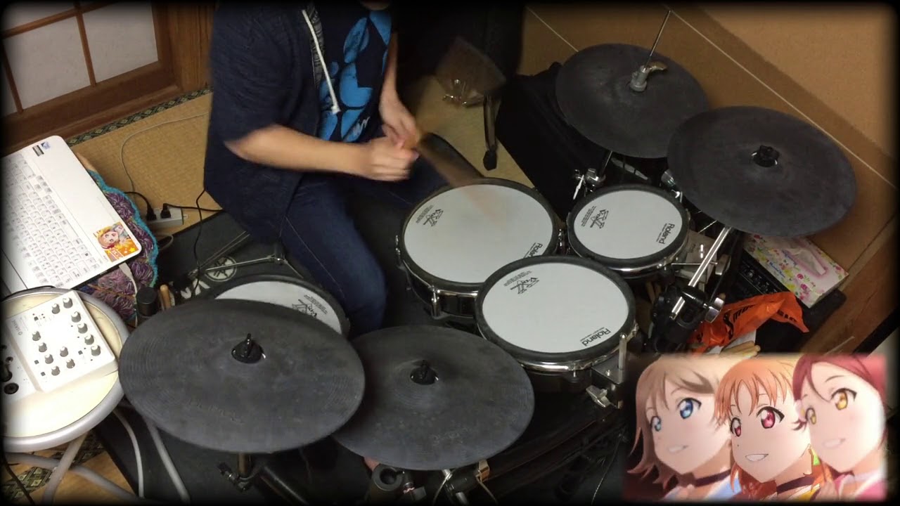 【ラブライブ！サンシャイン!!】MY舞☆TONIGHT drum cover