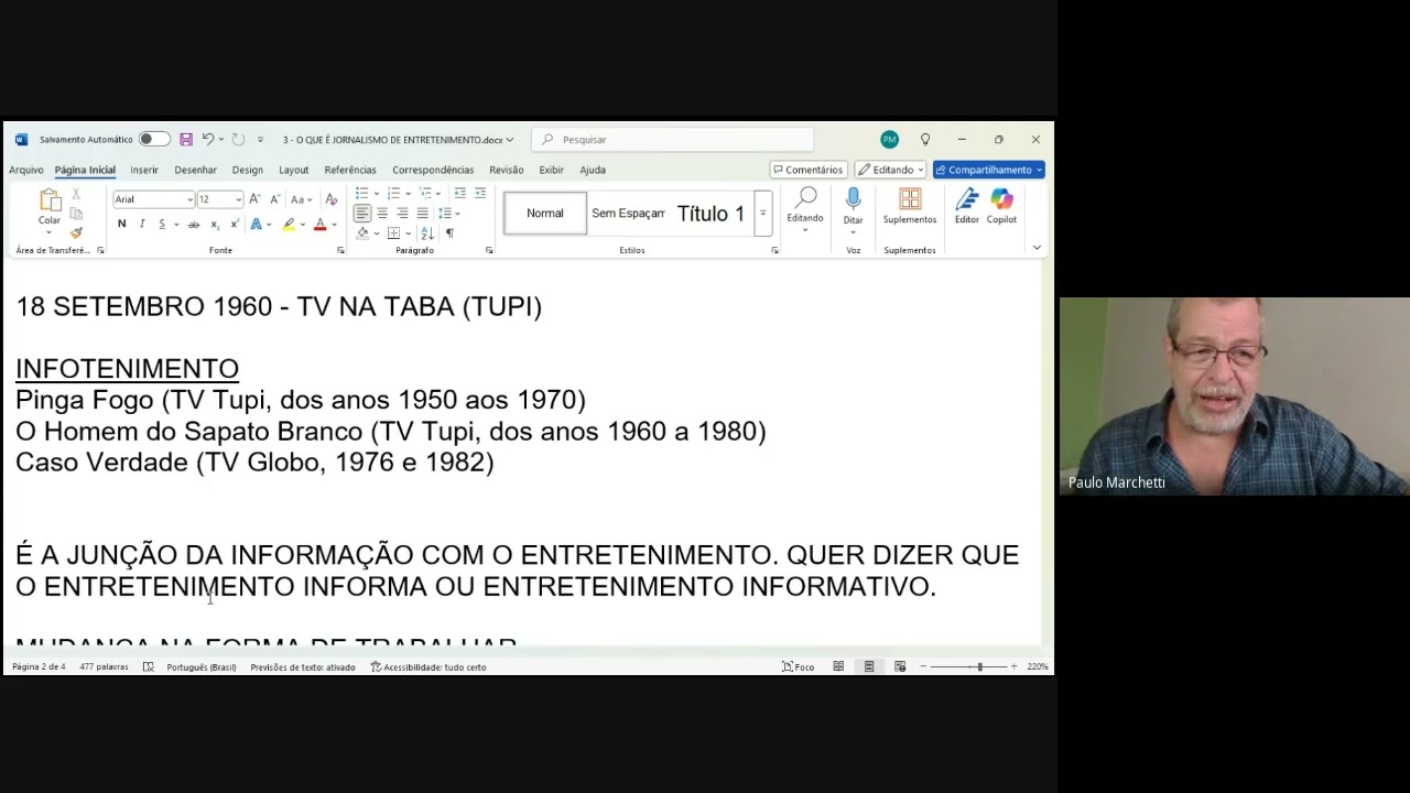 O Que é Jornalismo de Entretenimento? (Jornalismo e Rádio-TV-Internet)