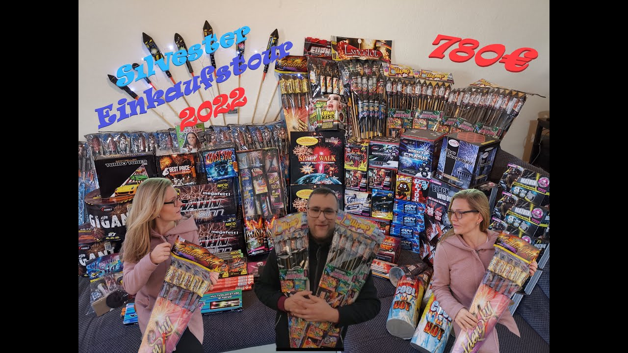 Silvester Feuerwerks Einkaufstour 2022/2023 |780€| Was war nur Los? Überall alles Leer bei ALDI/LIDL