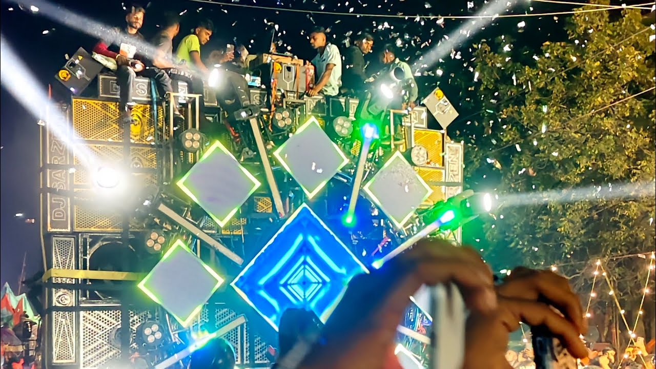 Dj SARZEN ⚡MONSTER BASS ☠️🔥\PUBLIC HIL GAYA❤️‍🔥NIGHT ROADSHOW #djsarzen #djneeraofficial #roadshow🔥