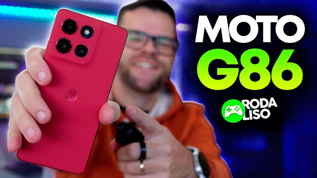 O Melhor Moto G para jogar? // RODA LISO MOTO G86