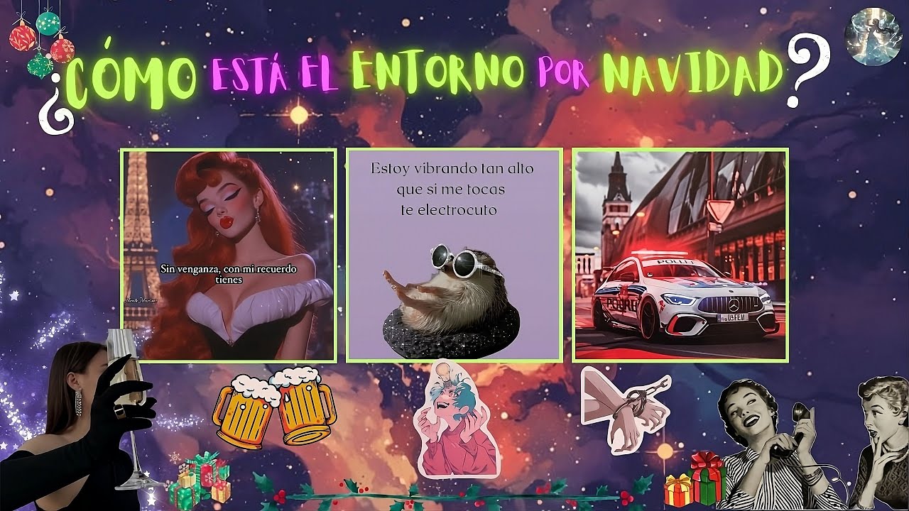 &iquest;C&Oacute;MO Est&aacute; EL ENTORNO Por NAVIDAD?🔮Tarot Interactivo🔮