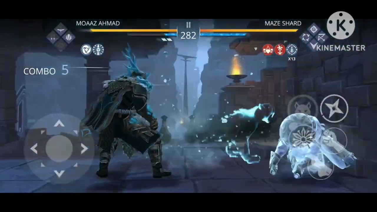 CELESTIAL KONUNG lvl 2 vs MAZE SHARD [control lost] | shadow fight 3