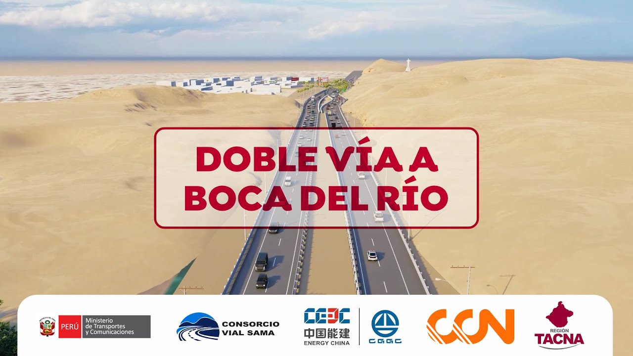 🛣️ PROYECTO DOBLE VÍA TACNA - BOCA DEL RÍO.