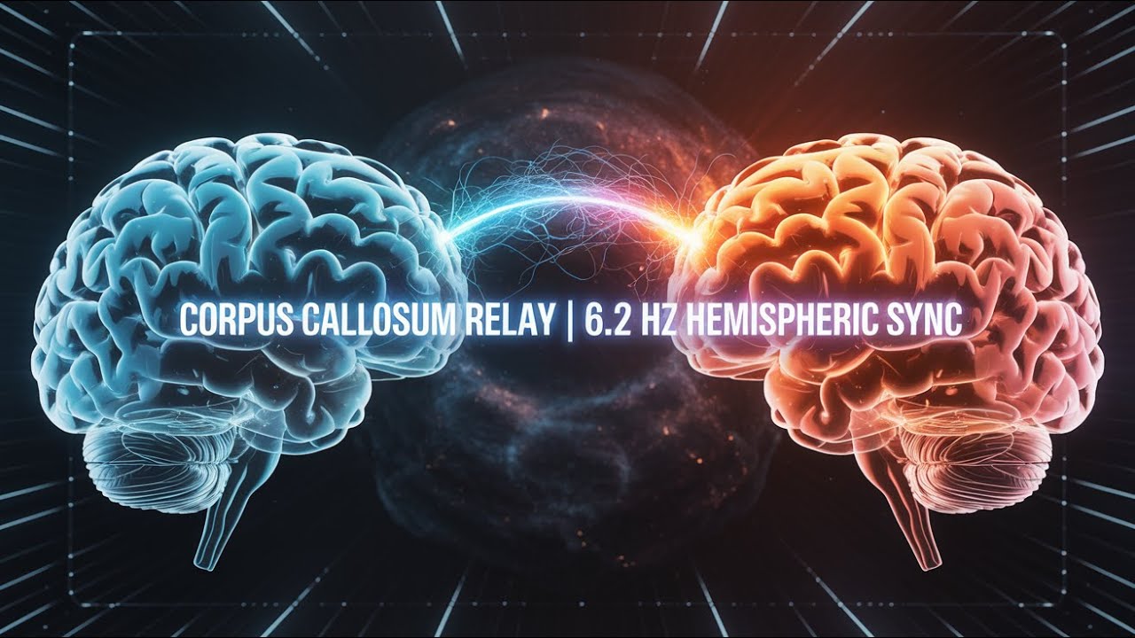 The Corpus Callosum Relay | 6.2 Hz Hemispheric Integration Bisochronic&trade; Channel