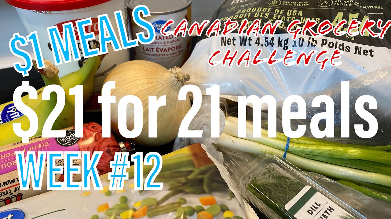 $21 A Week Grocery Challenge #12 - Potatoes, Potatoes, Potatoes!