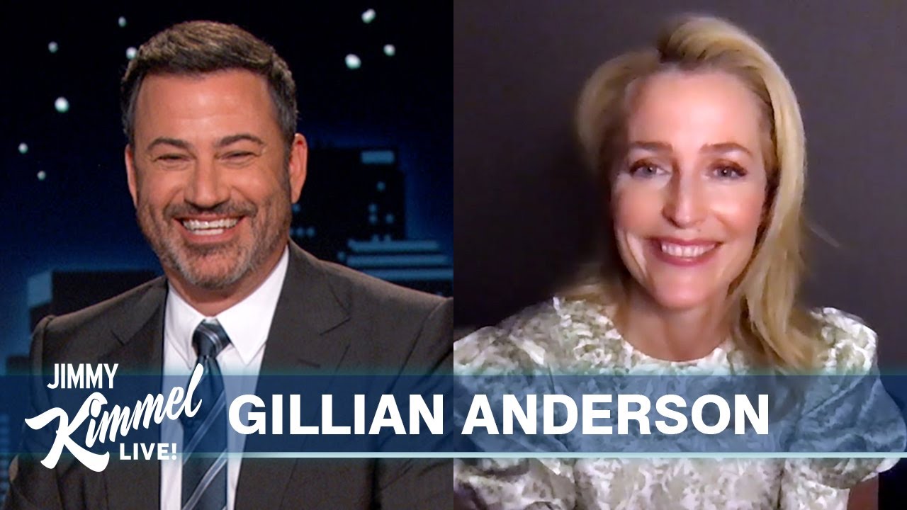 Gillian Anderson Talks The Crown & Plays X-Files Trivia Game