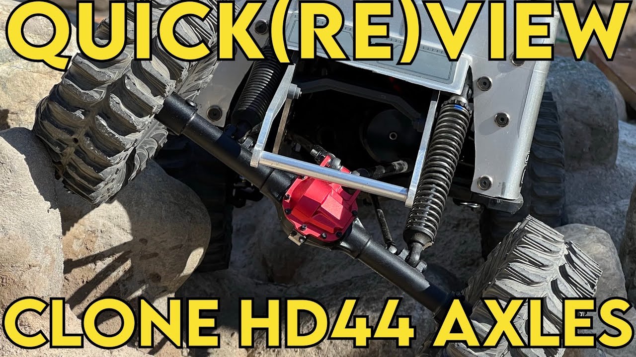 Crawler Canyon Quick(re)view: Clone HD44 Axles (MEUS)