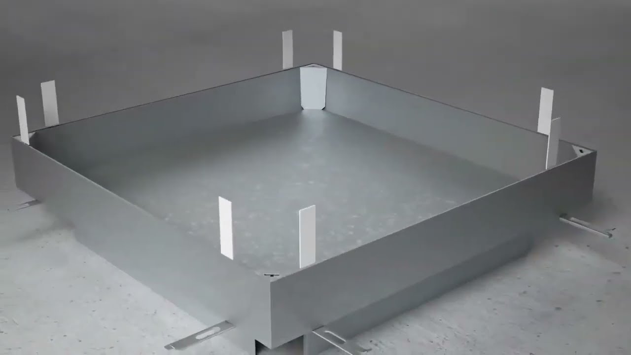 Instalación de tapas de registro/arqueta ACO