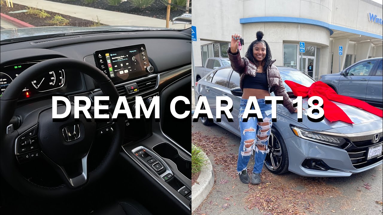 i bought my dream car at 18! 2022 Honda Accord Sport 2.0T + car tour!