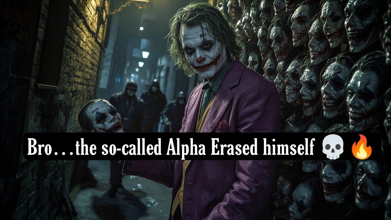 You Spoke - And Their ‘Alpha’ Erased Himself  | Joker Speech - Dark Motivation