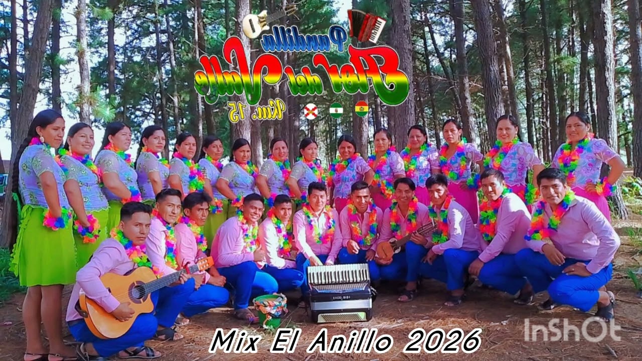PANDILLA FLOR DEL VALLE KM 15 2026 MIX 2 EL ANILLO 🌸 CANTO BAILO 🌸 CHOLITA VALLUNITA🌸