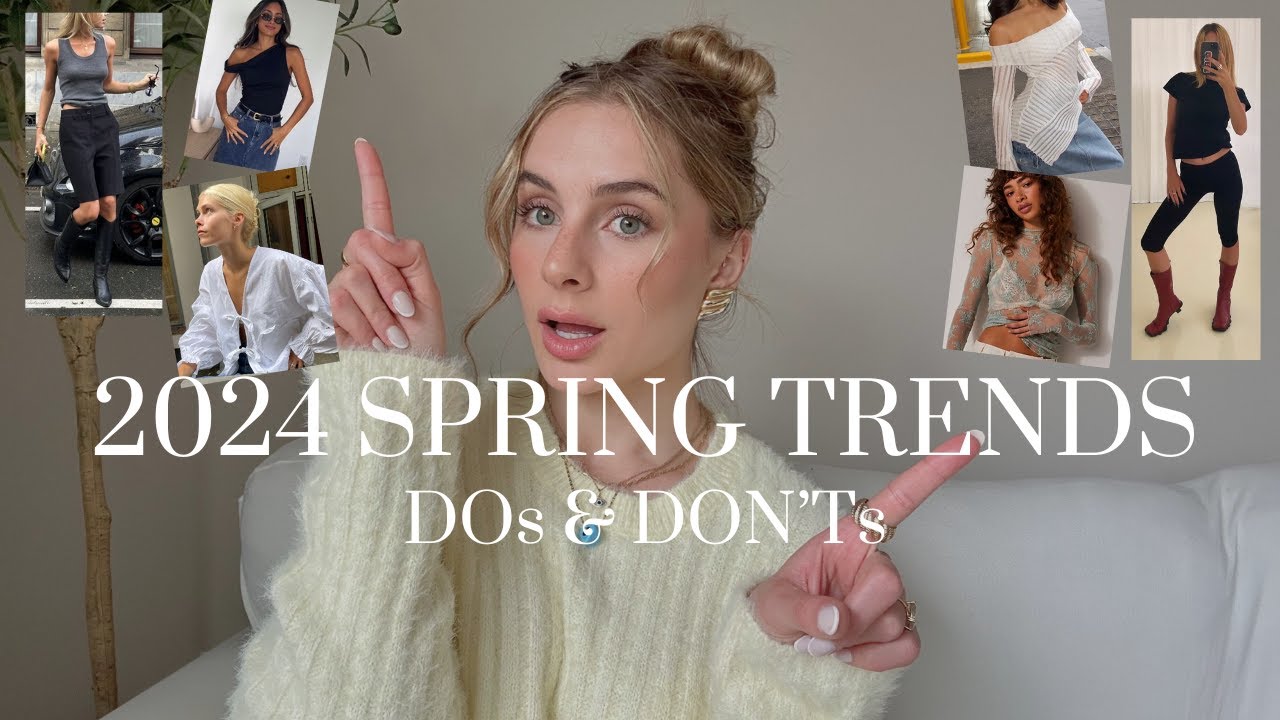 SPRING FASHION TRENDS 2024 | what to wear this spring! (closet staples, versatile pieces, classics)