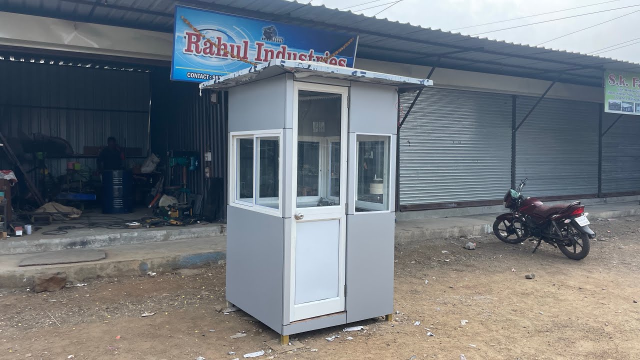 Portable cabin | Security cabin #cabin  #security #metal #portablecabin