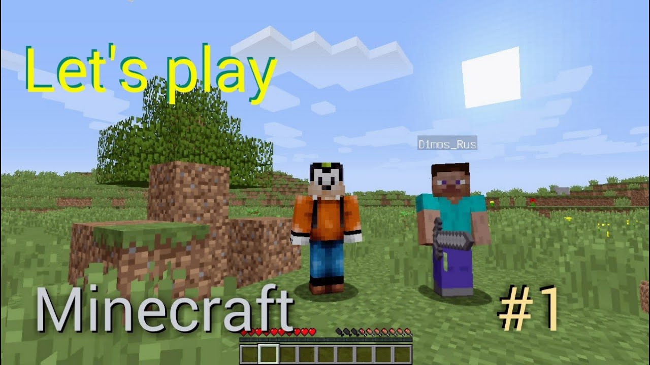 Let's play MINECRAFT 1.9.2 ^ Начинаем выживать с другом # 1