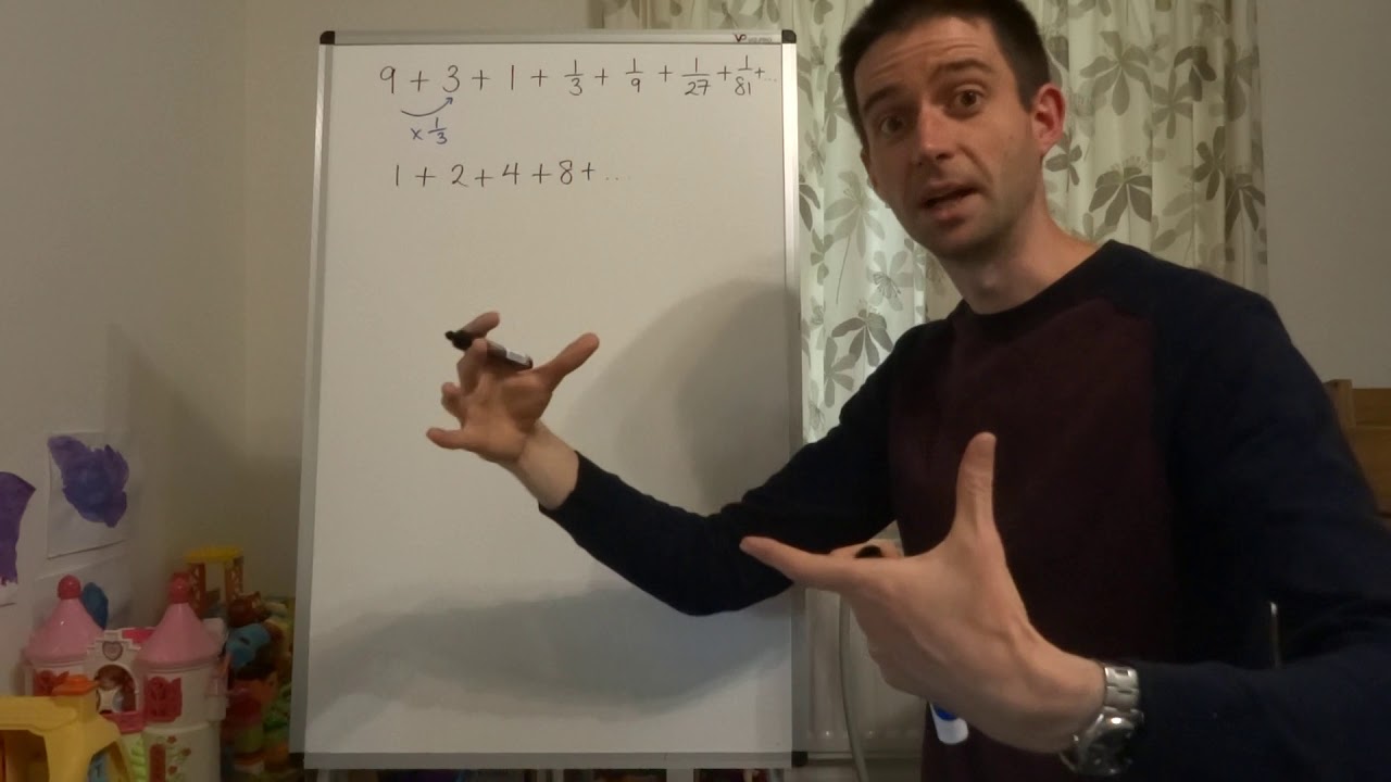 How to find the sum to infinity of a geometric sequence